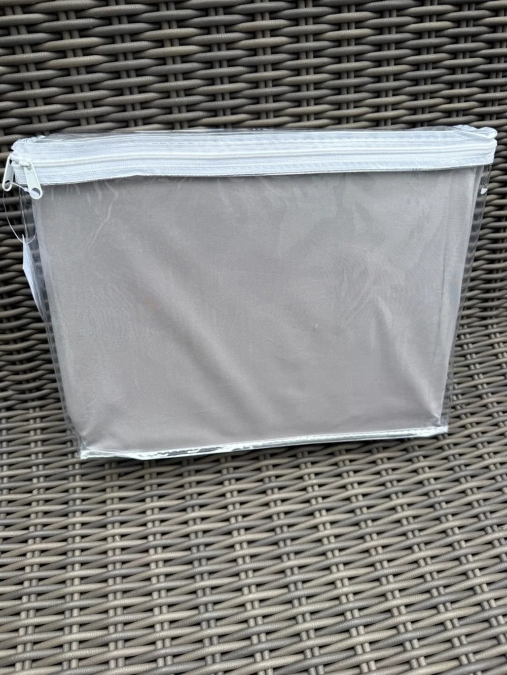 Frontgate Queen Organic Sheet Set - Pewter - NWT